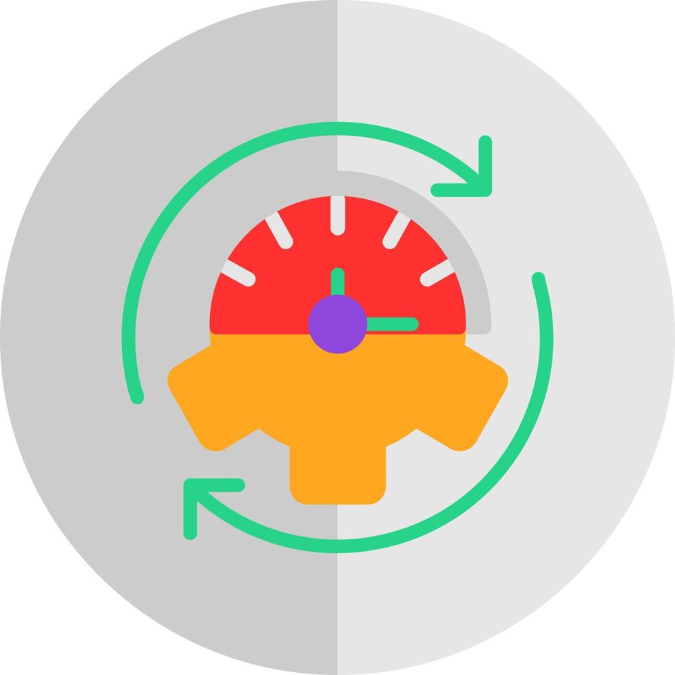 Efficiency Vector Icon Design
