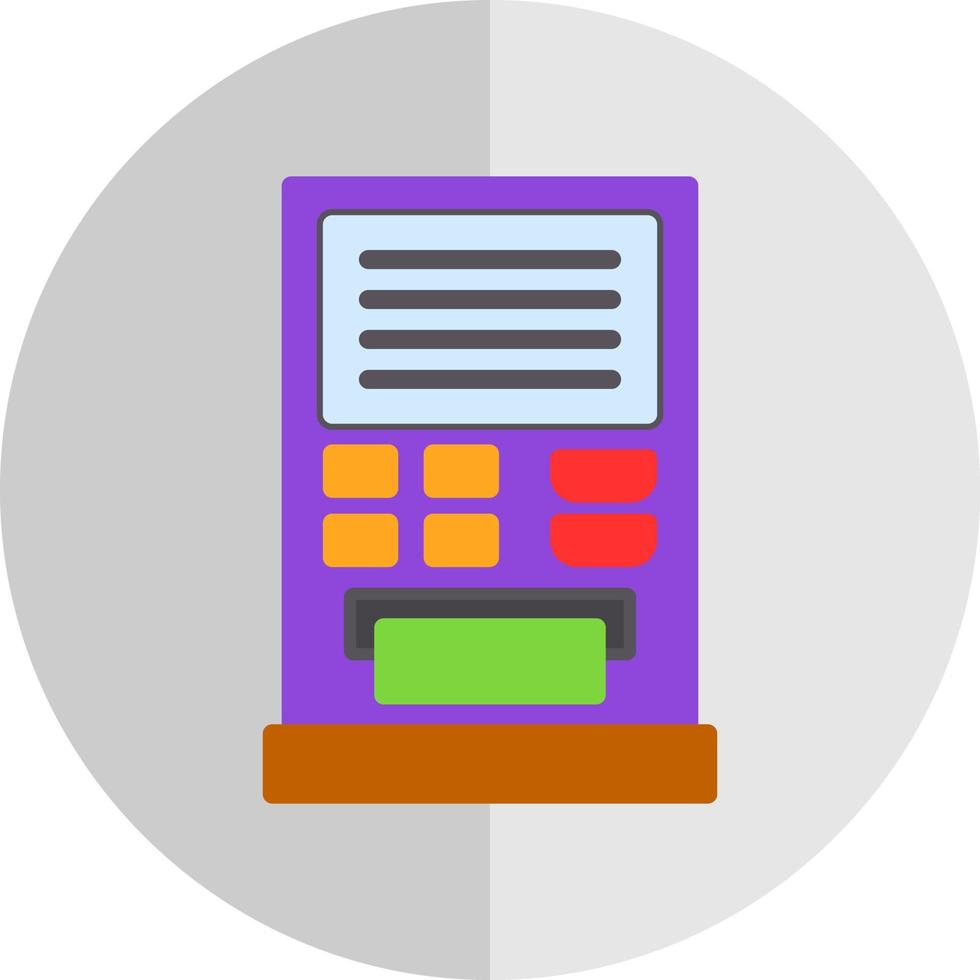 Cash Withdrawal Vector Icon Design