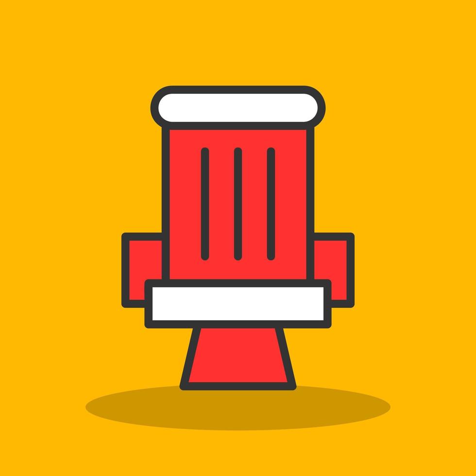 Seat Vector Icon Design