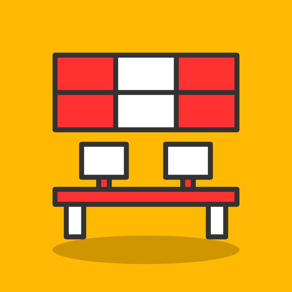 Control ROom Vector Icon Design