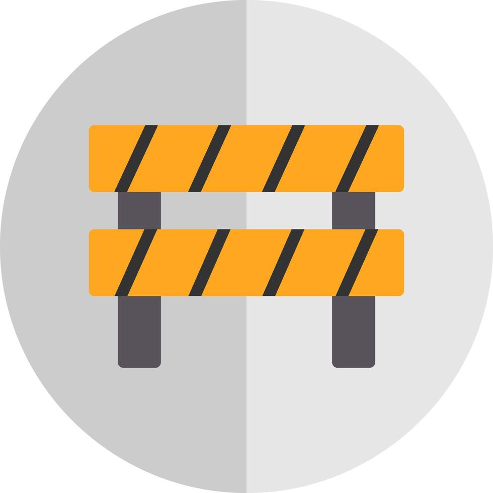 Barrier Vector Icon Design