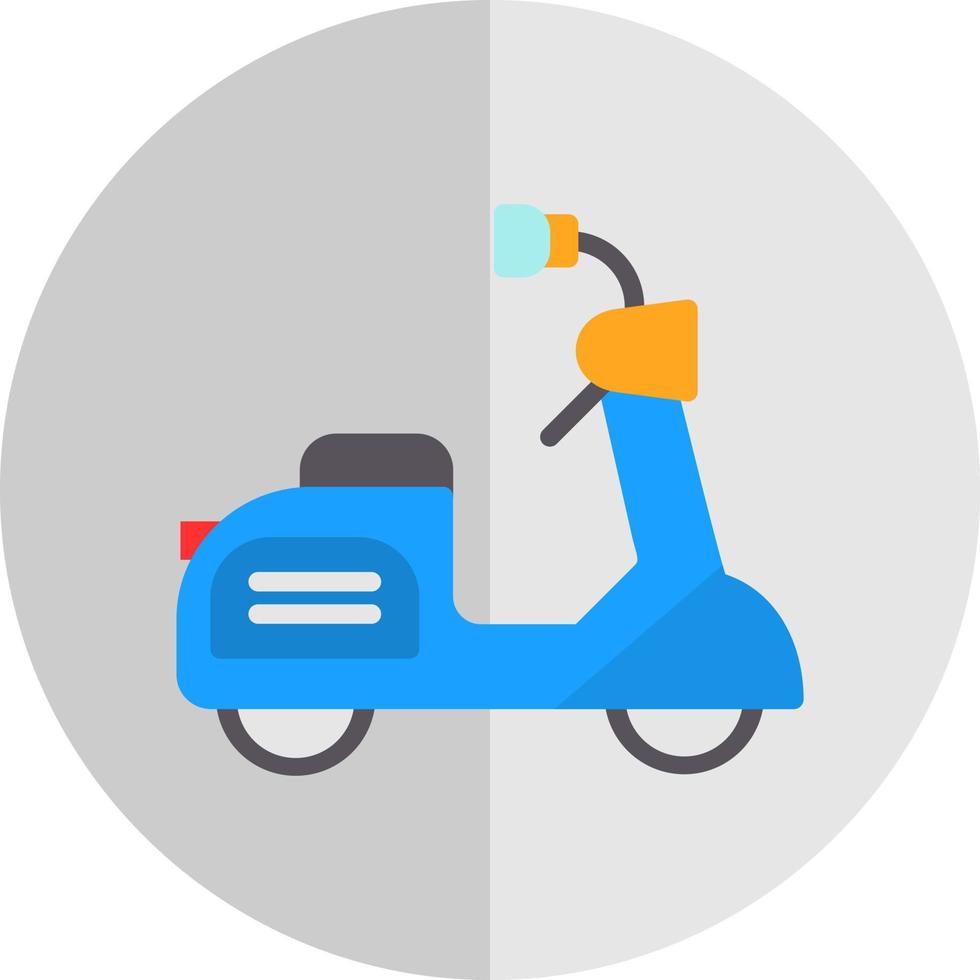 Scooter Vector Icon Design