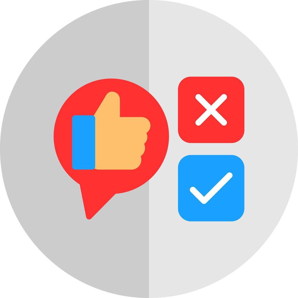 Dissatisfied Vector Icon Design