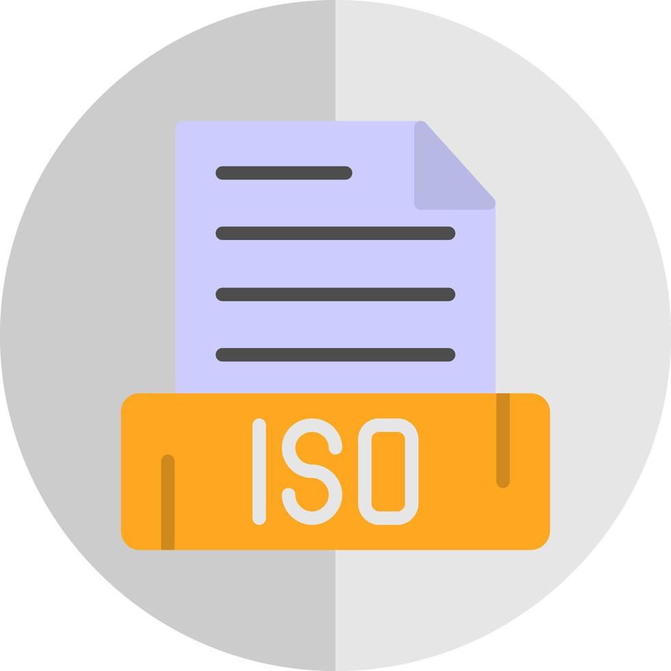 ISO Vector Icon Design