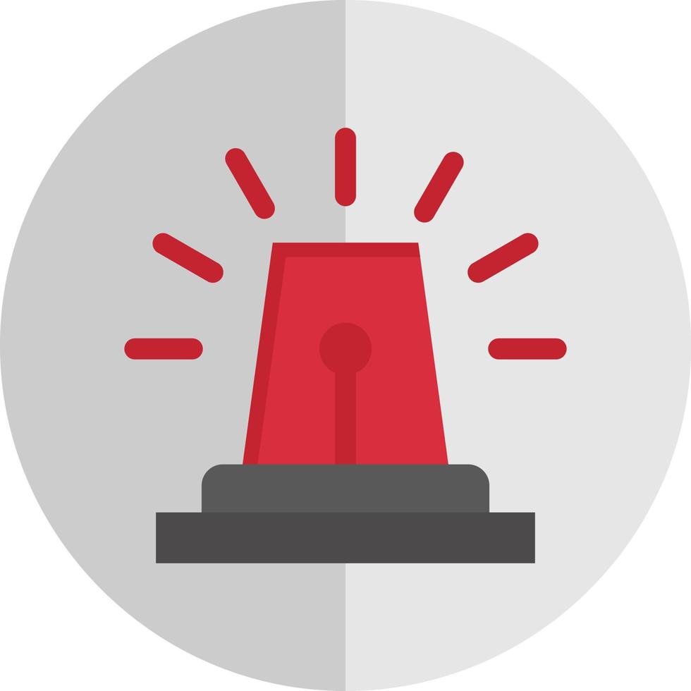 Security Alarm Vector Icon Design