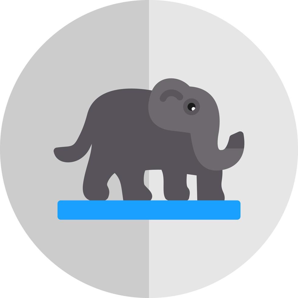 diseño de icono de vector de elefante