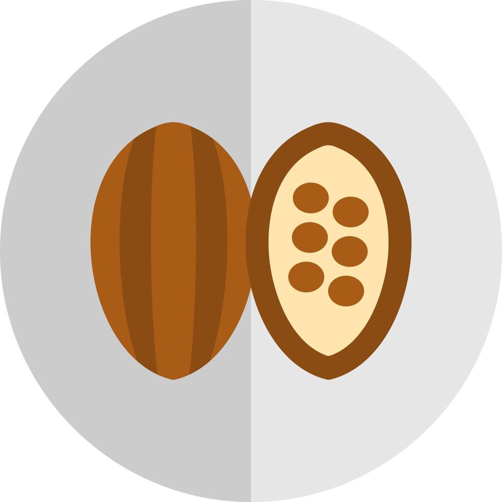 cacao vector icono diseño