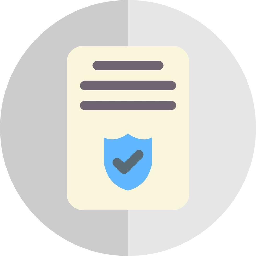 Consent Vector Icon Design