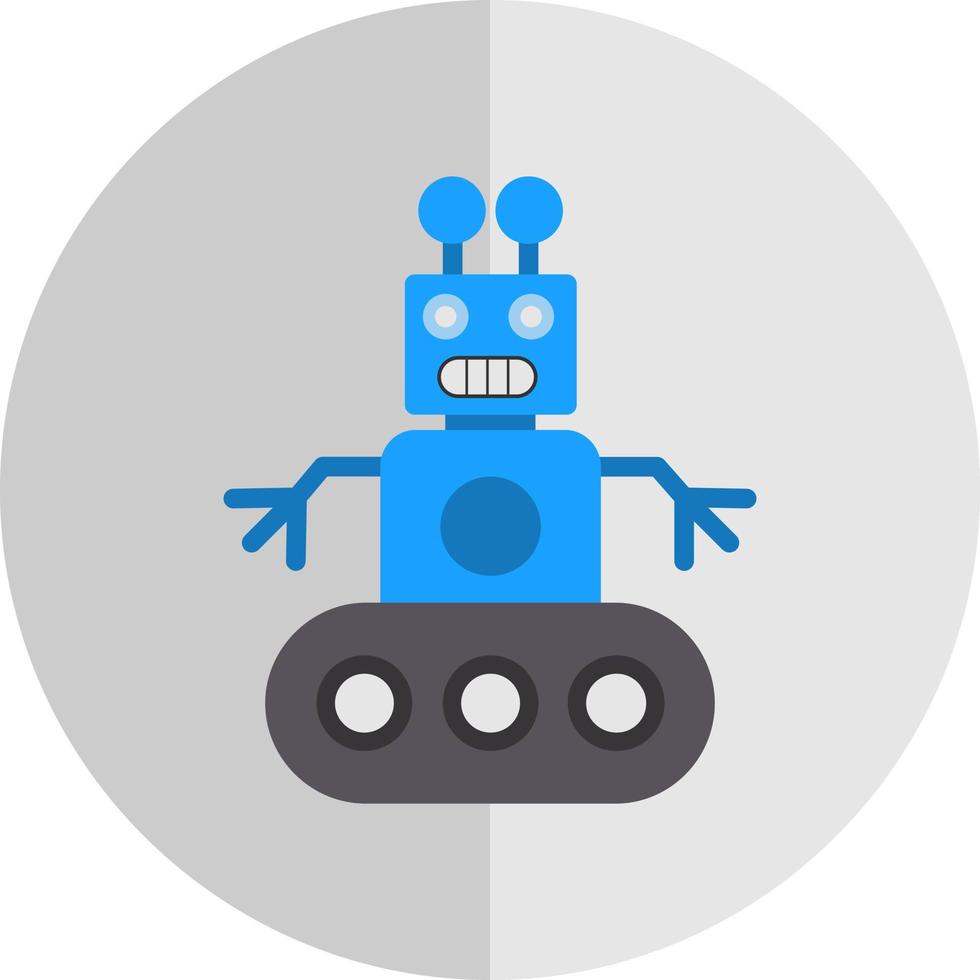 Robot Arm Vector Icon Design