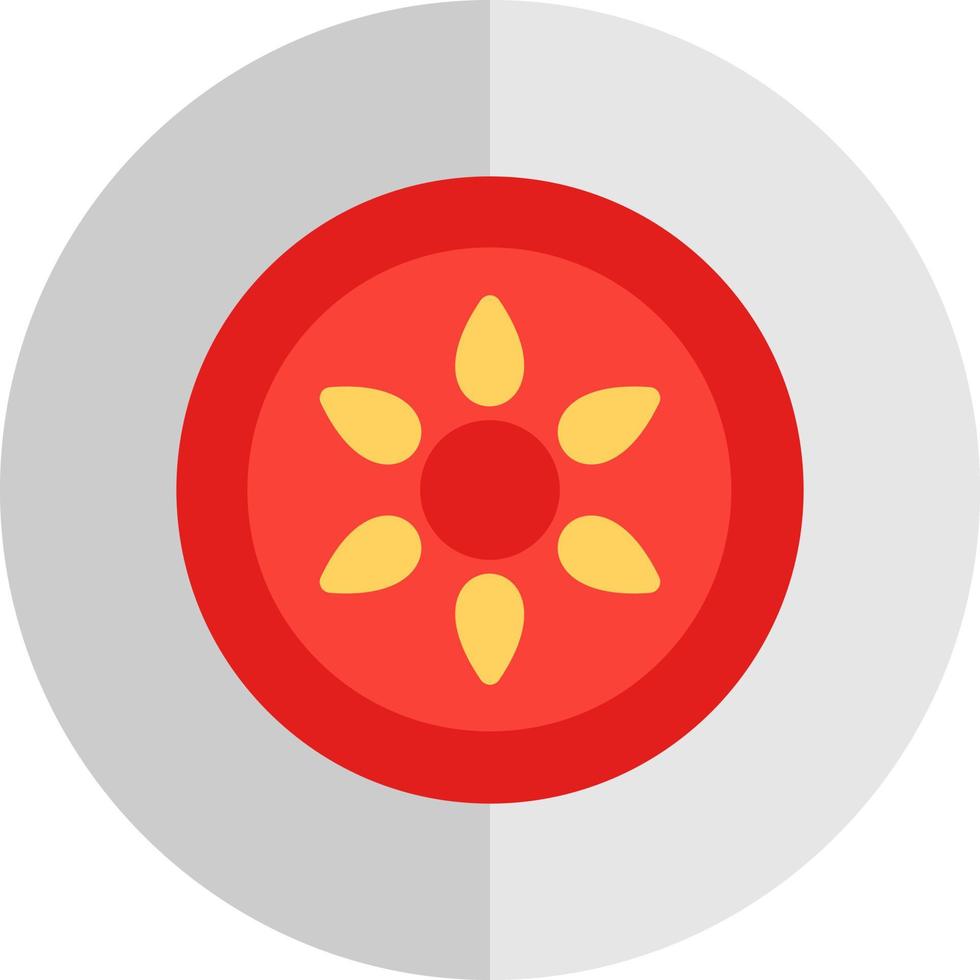 Tomato Vector Icon Design