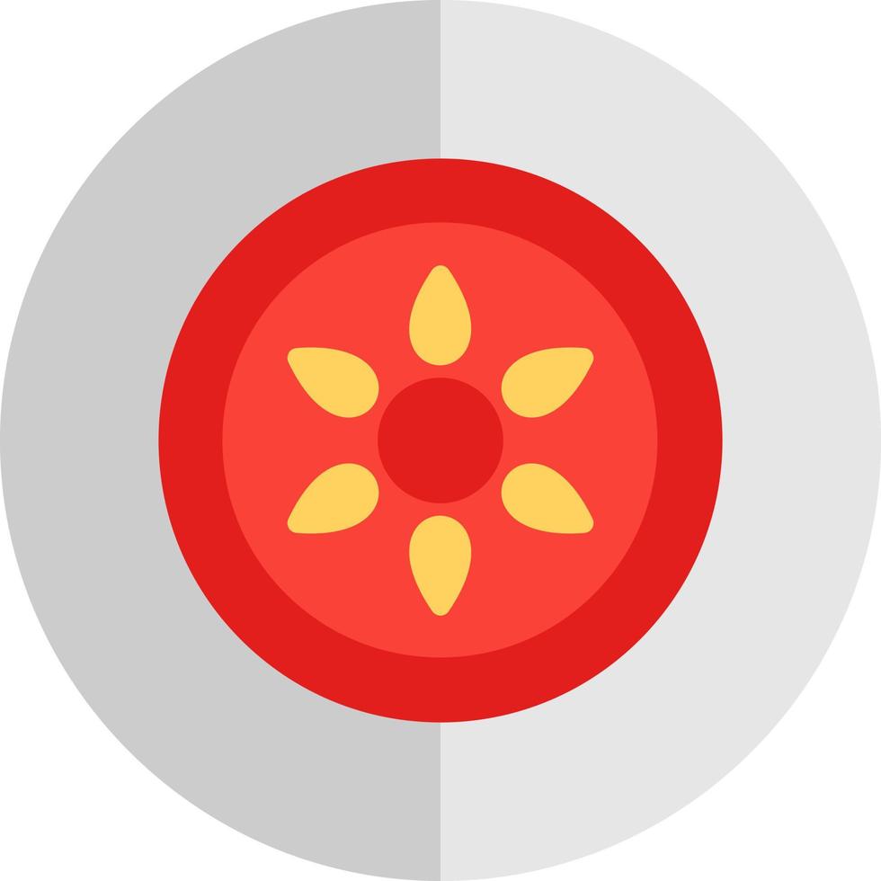 diseño de icono de vector de tomate