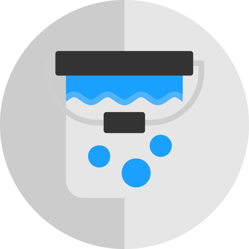 Bucket Vector Icon Design