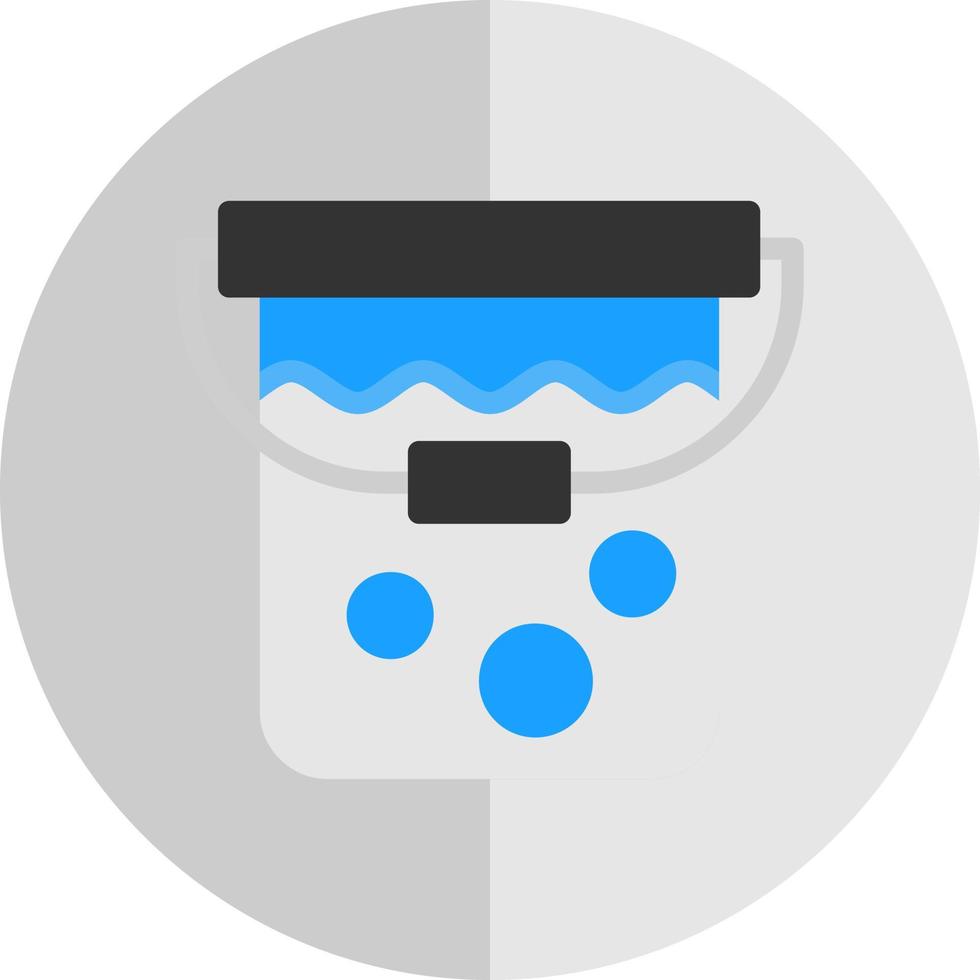 Bucket Vector Icon Design