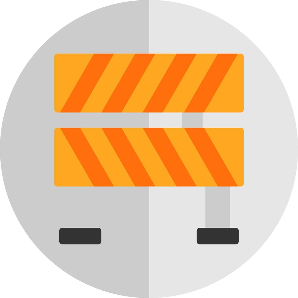 Barrier Vector Icon Design