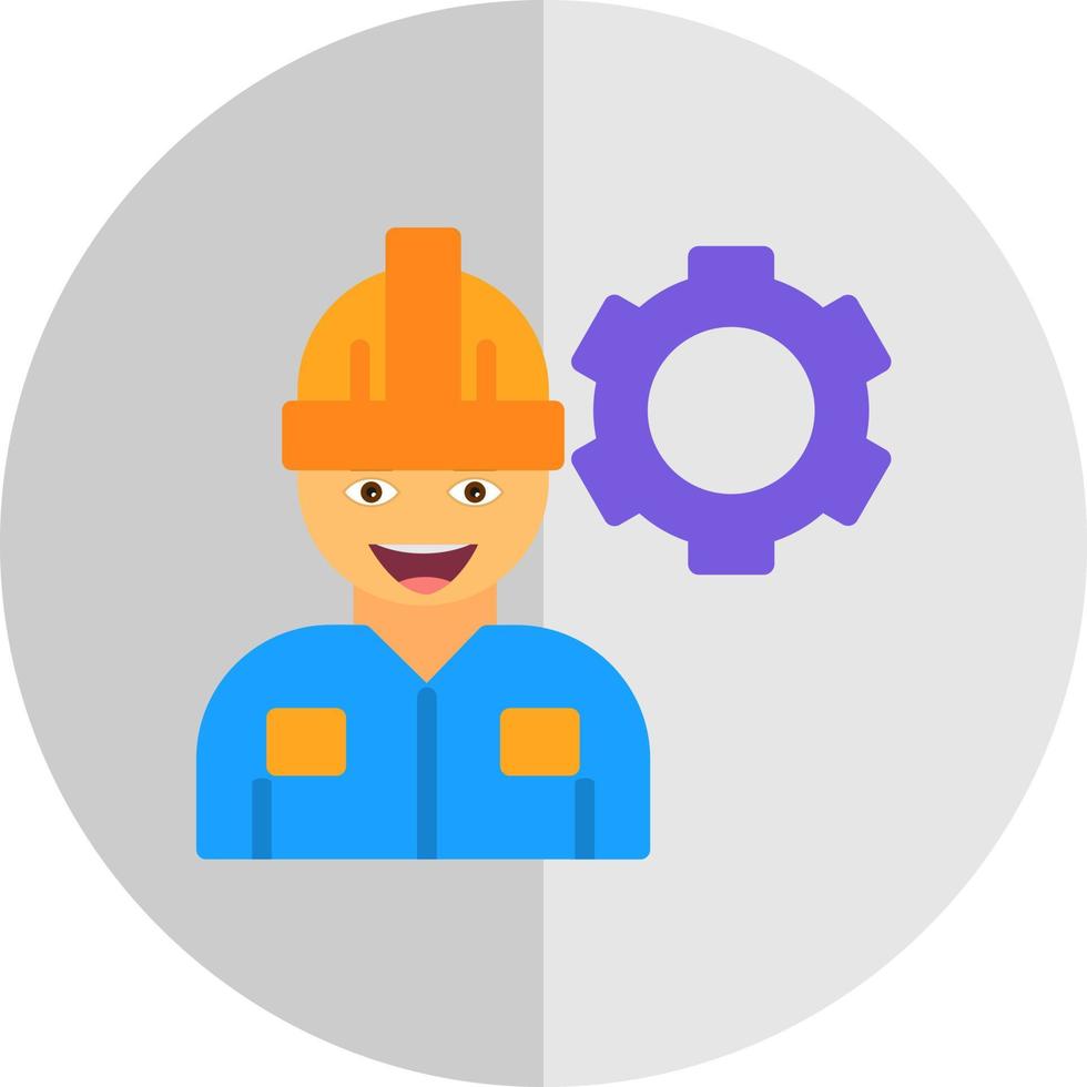 Worker Vector Icon Design