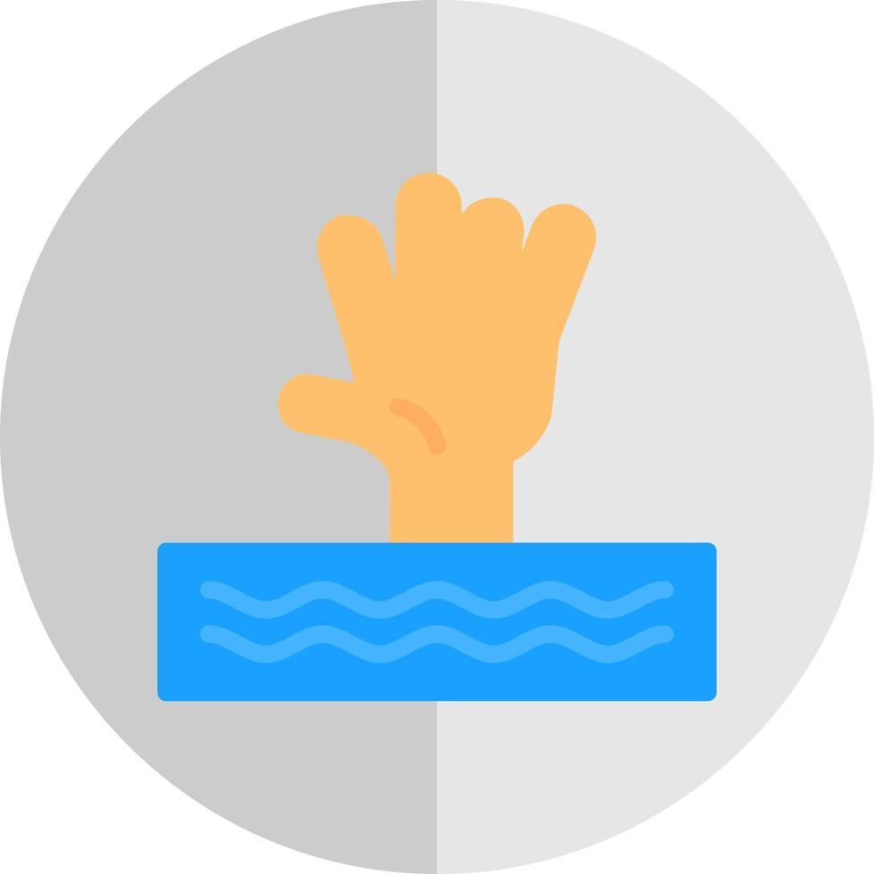 Drown Vector Icon Design