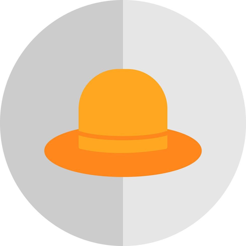 diseño de icono de vector de sombrero