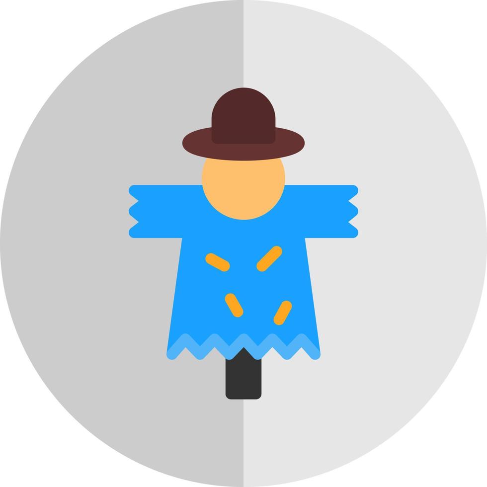 Scarecrow Vector Icon Design