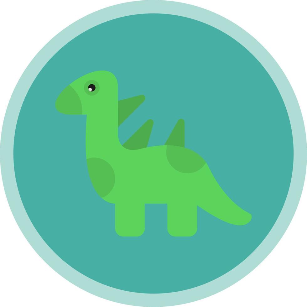 Dinosaur Vector Icon Design