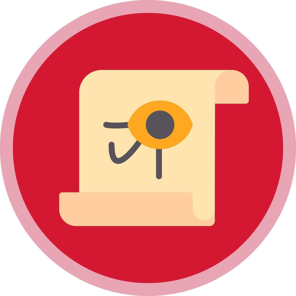 Papyrus Vector Icon Design
