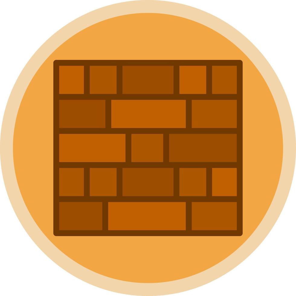 Brick Wall Vector Icon Design