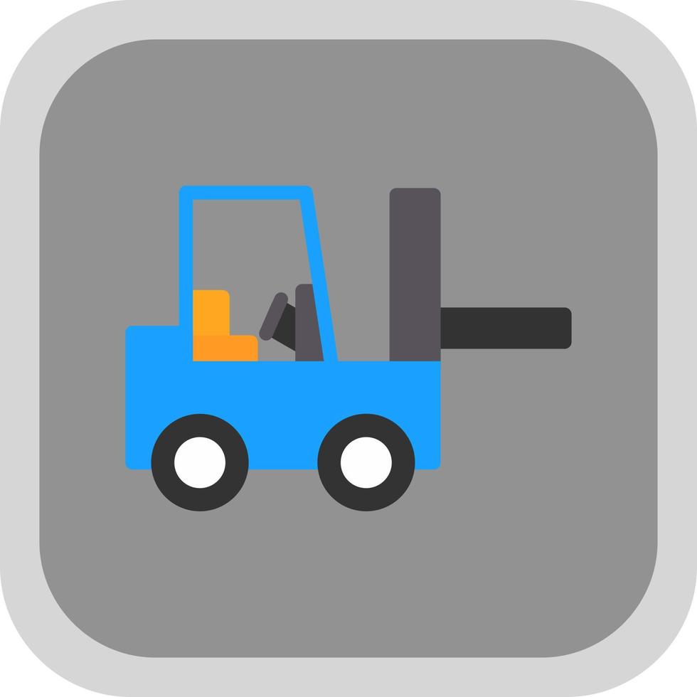 Forklift Vector Icon Design