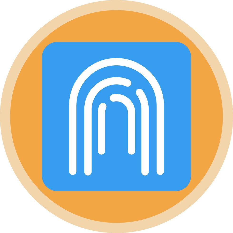 Fingerprint Vector Icon Design
