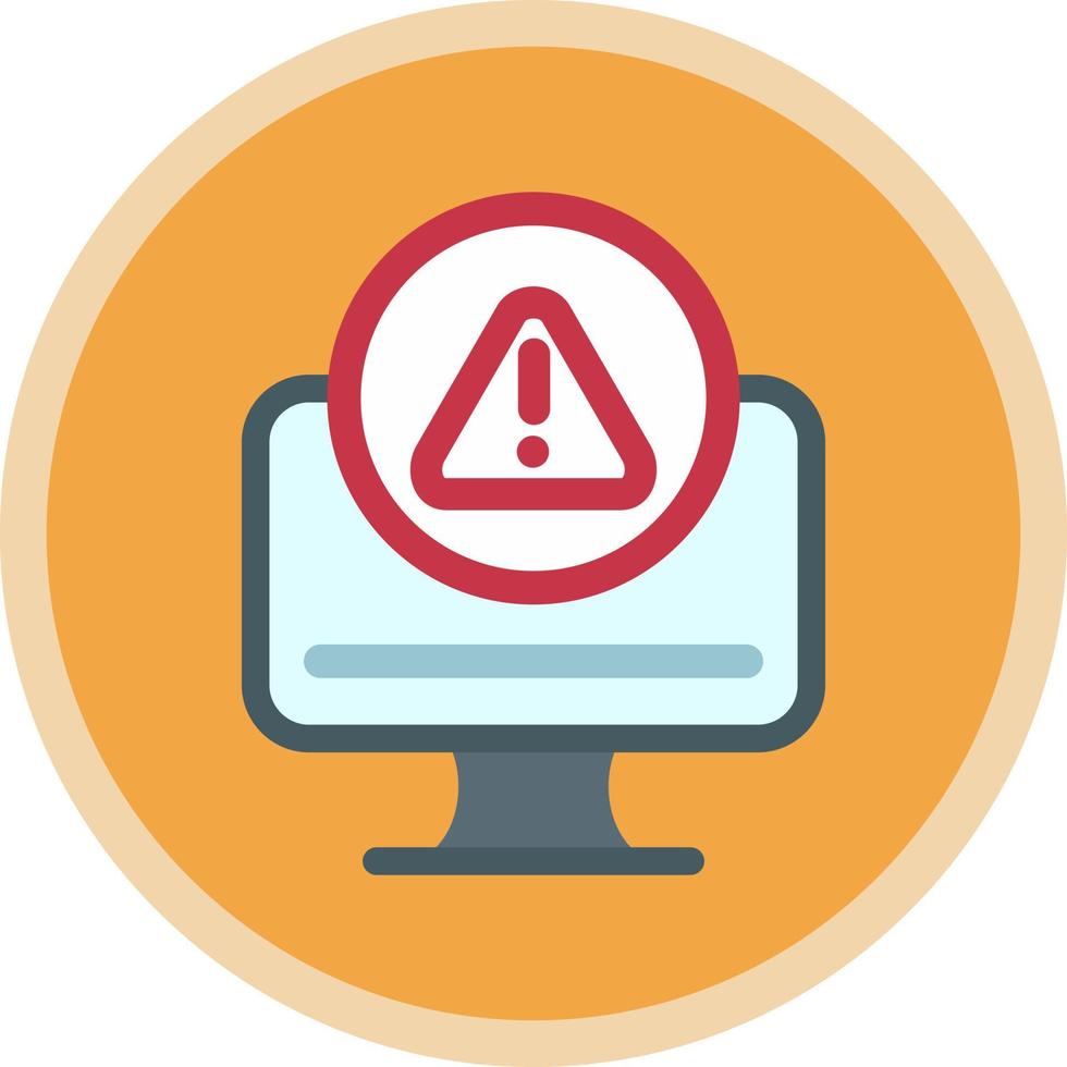 Alert Vector Icon Design