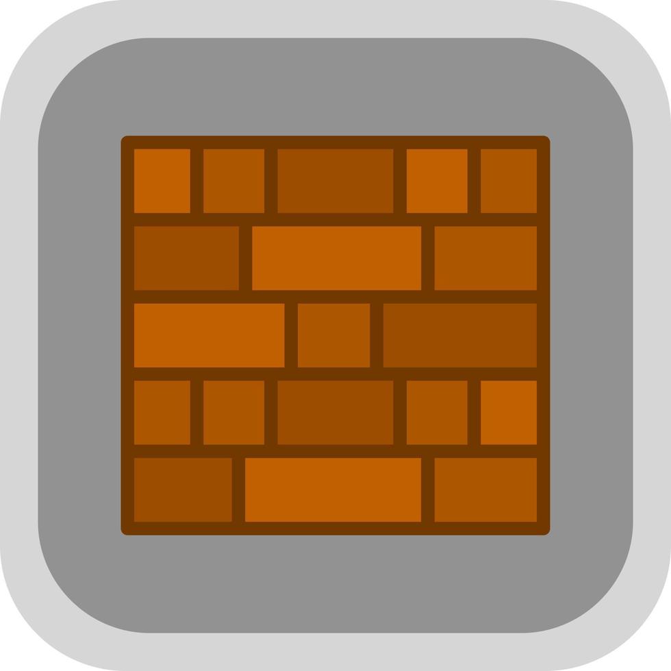 Brick Wall Vector Icon Design