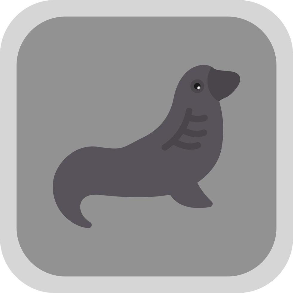 Seal Vector Icon Design