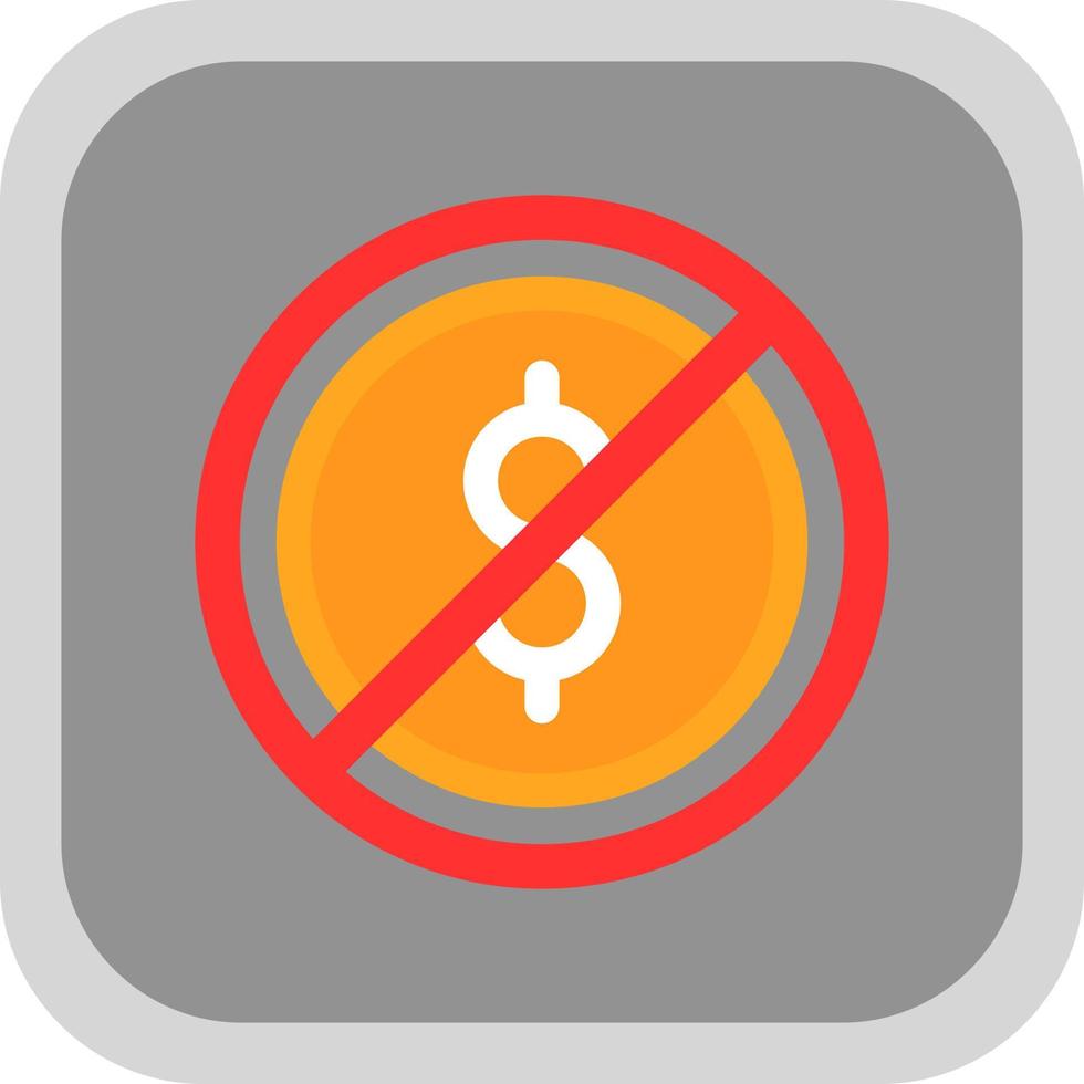 No Vector Icon Design