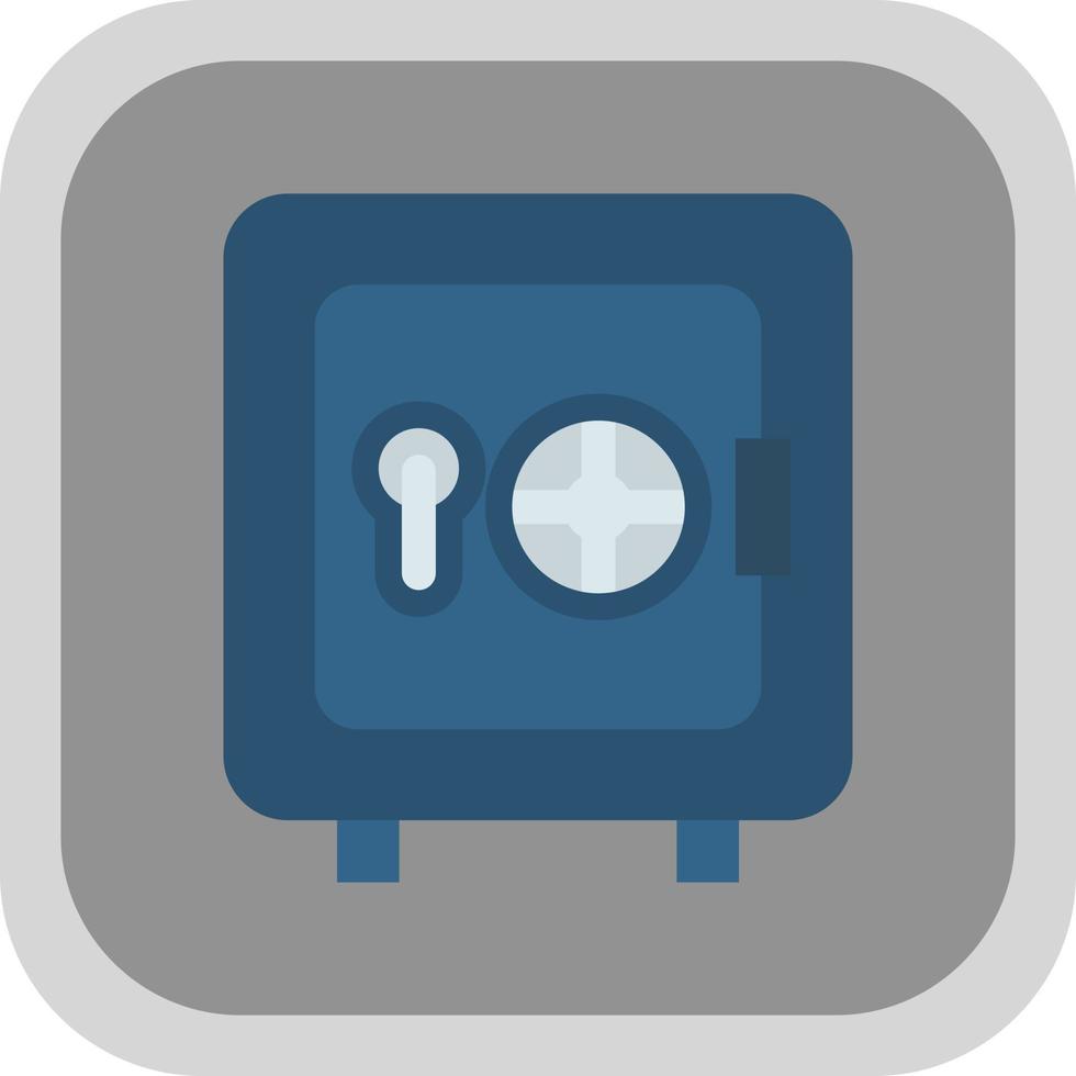 Safe Deposite Vector Icon Design