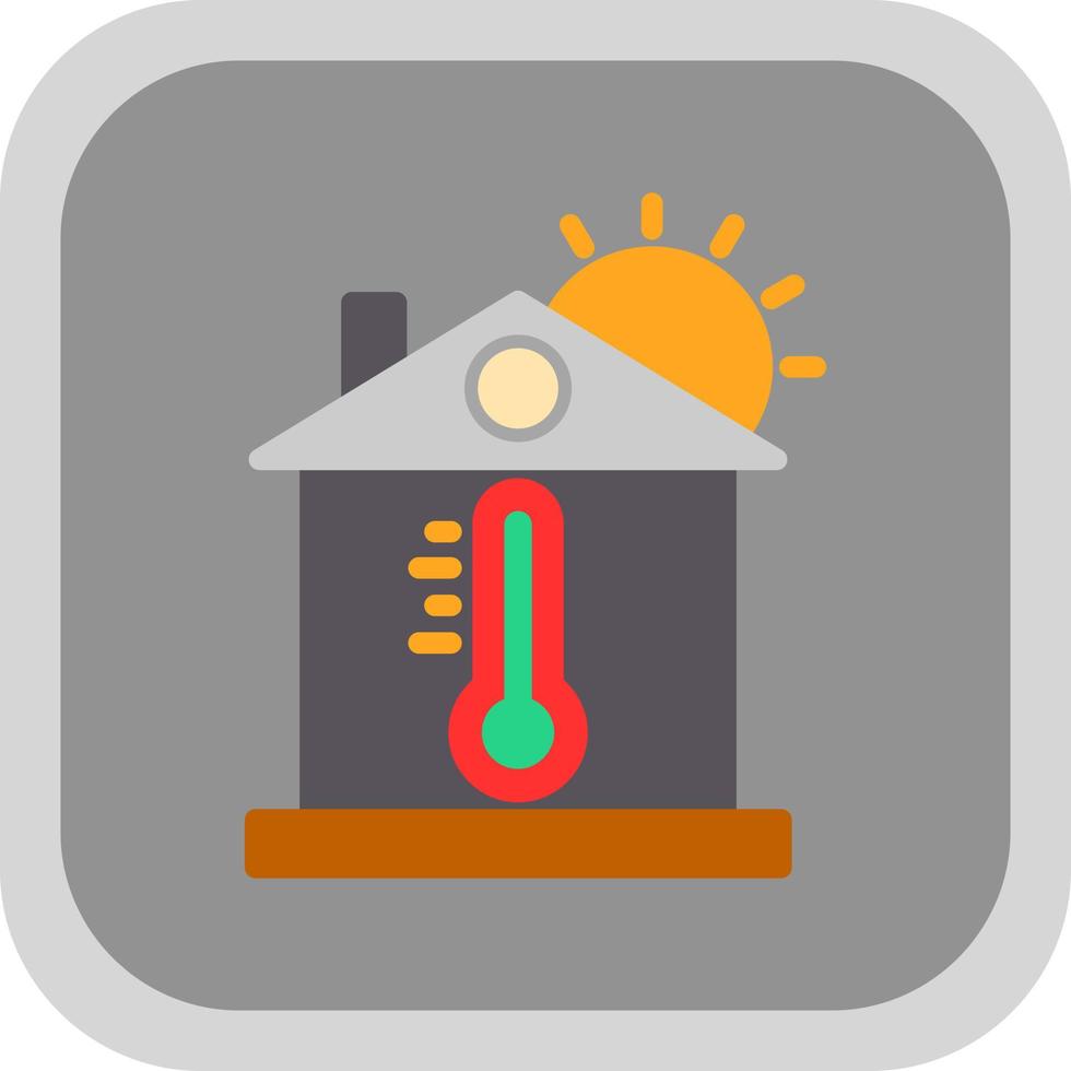 Greenhouse Effect Vector Icon Design