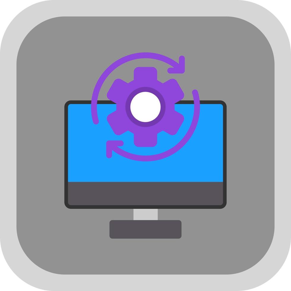 Operational SYstem Vector Icon Design