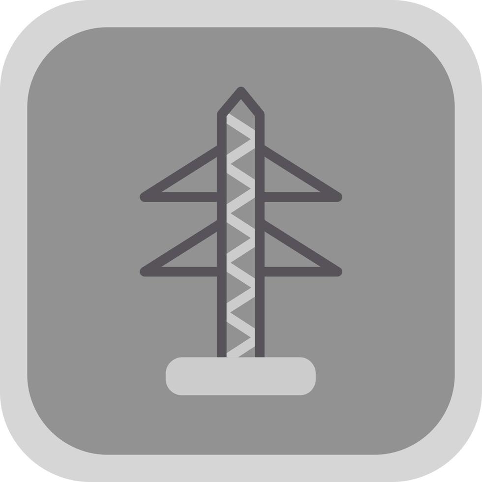 Electric Tower Vector Icon Design