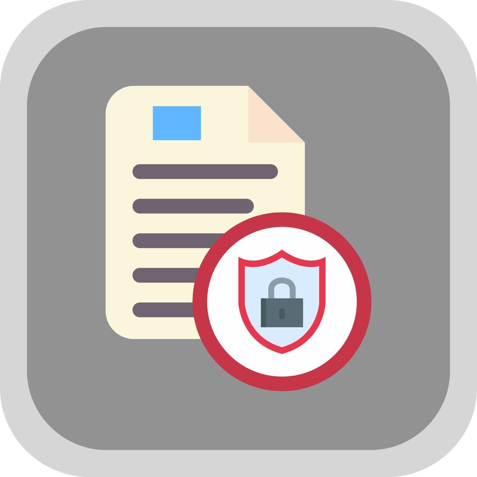Privacy Policy Vector Icon Design