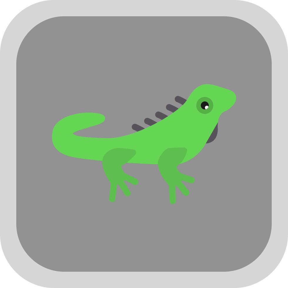 diseño de icono de vector de iguana