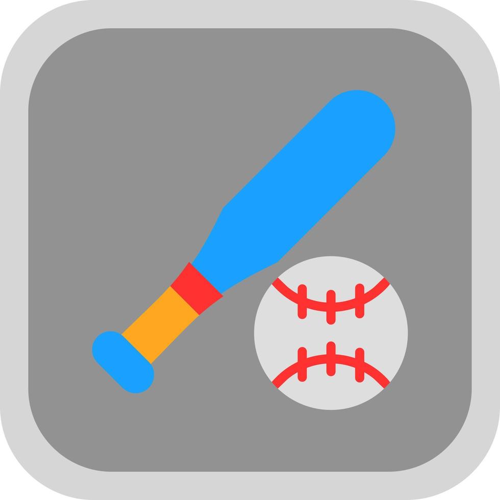 diseño de icono de vector de béisbol