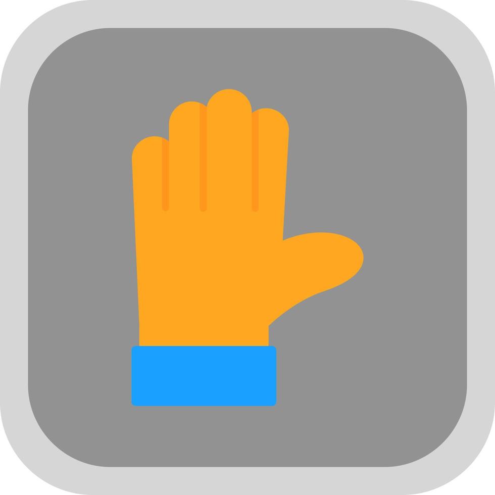 Glove Vector Icon Design