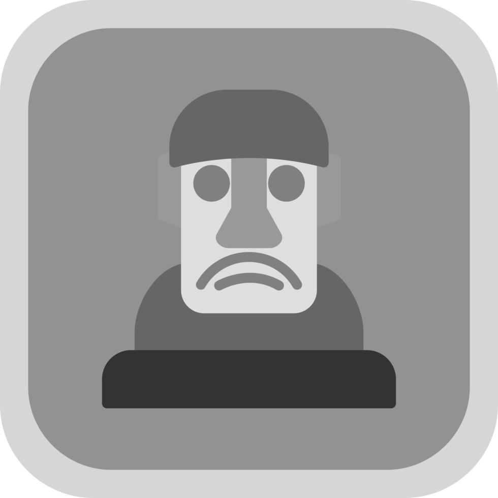 Moai Vector Icon Design