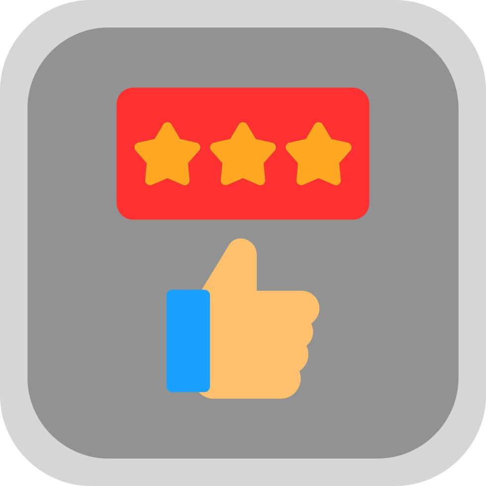 Rating Vector Icon Design