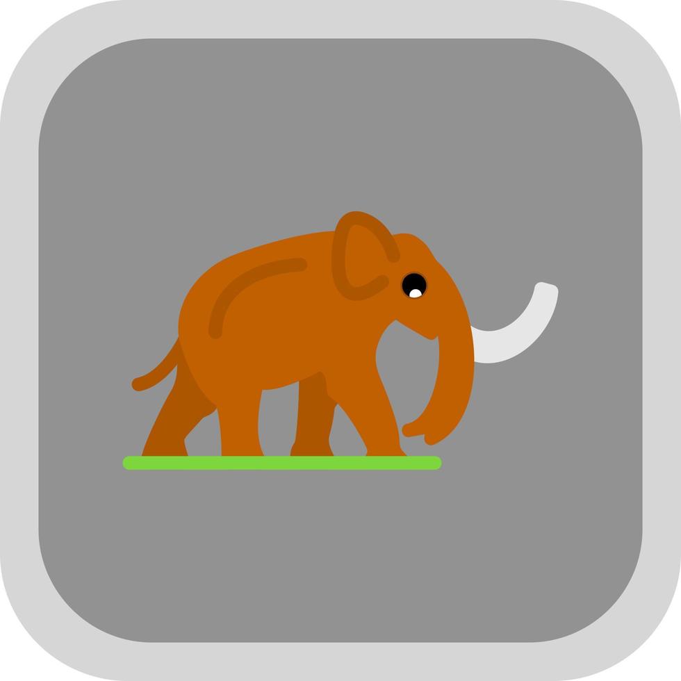 Mammoth Vector Icon Design