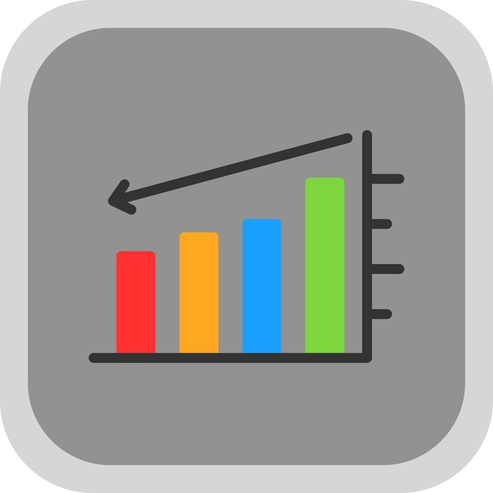 Pie Chart Vector Icon Design
