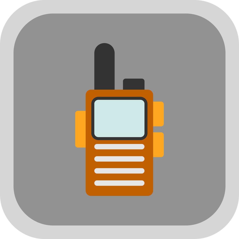 Walkie Talkie Vector Icon Design