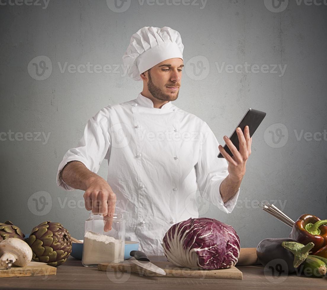 Cook with technology photo