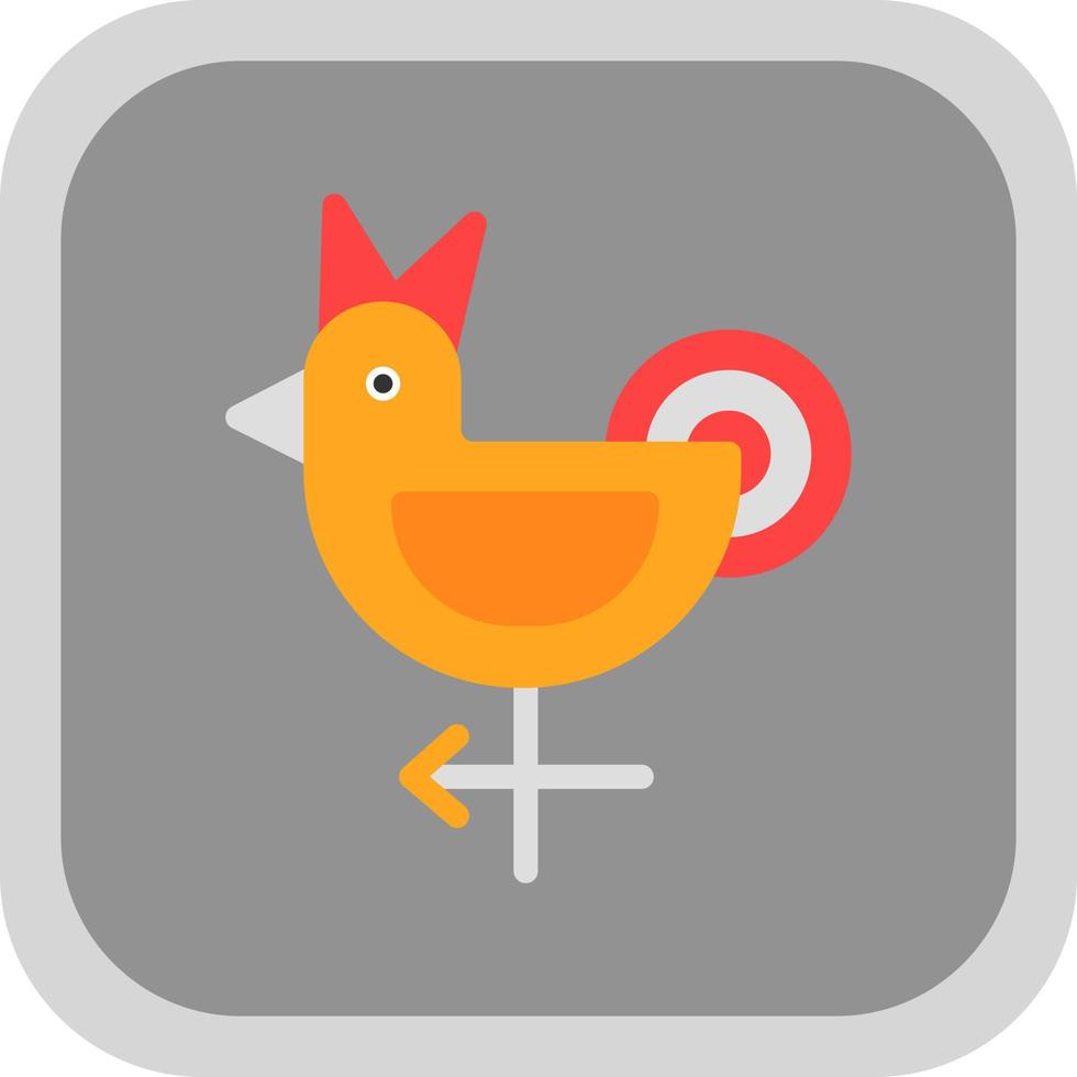 Weather Vane Vector Icon Design