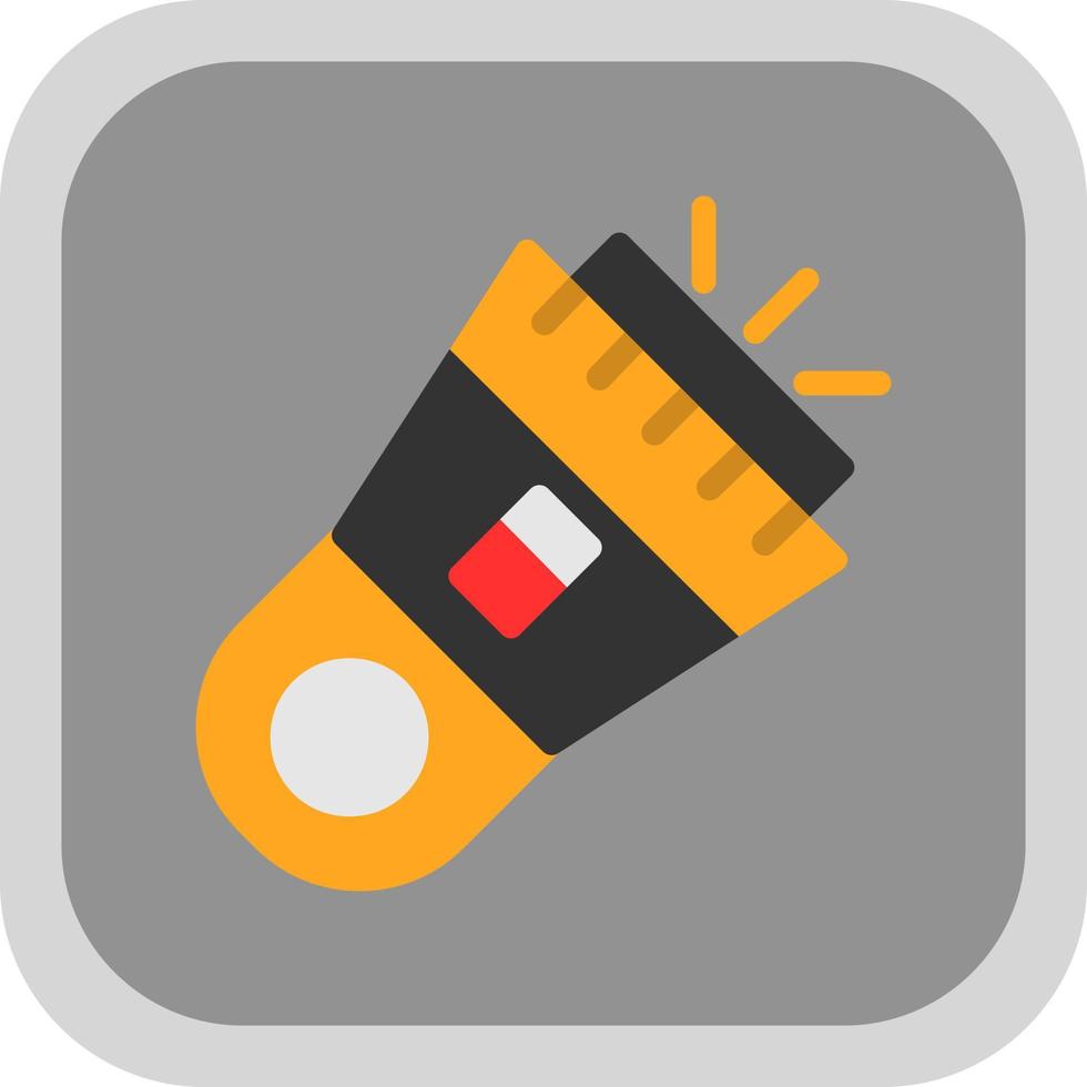 Flashlight Vector Icon Design