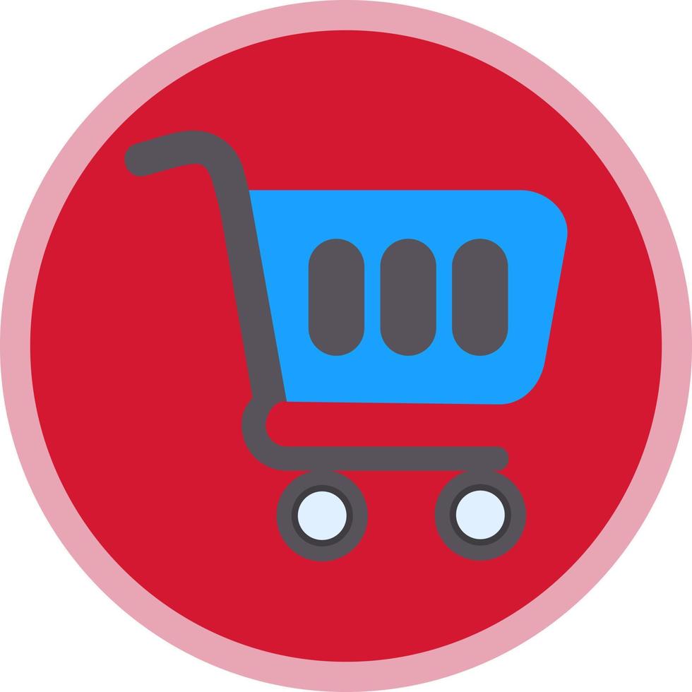 Trolley Vector Icon Design