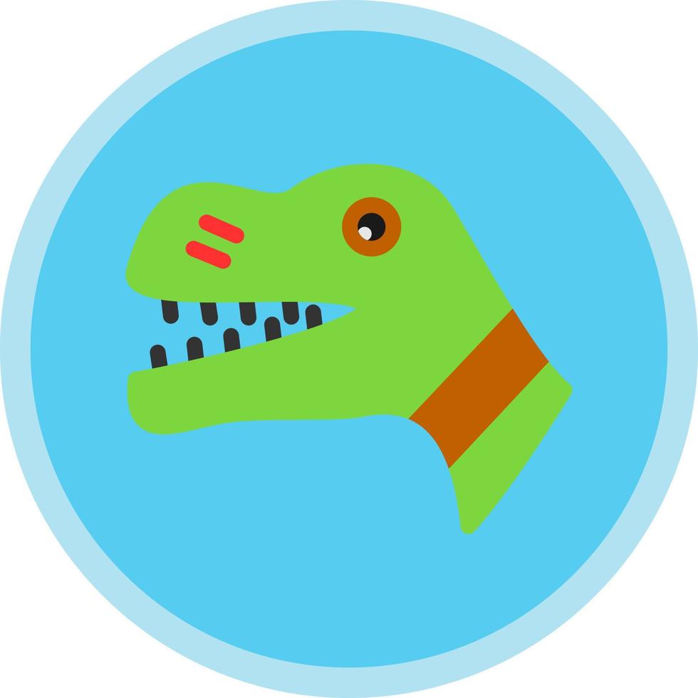 diseño de icono de vector de dinosaurio