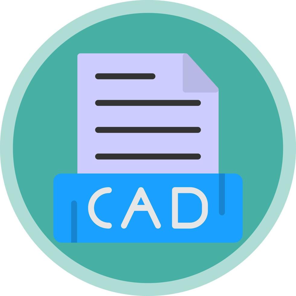 Cad Vector Icon Design